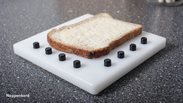 eten en drinken noppenbord